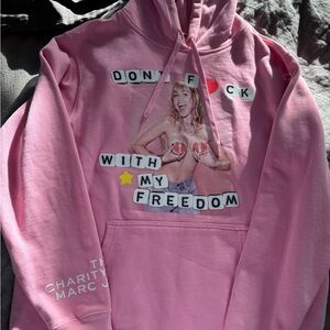 Marc Jacobs Pink Collaboration Hoodie